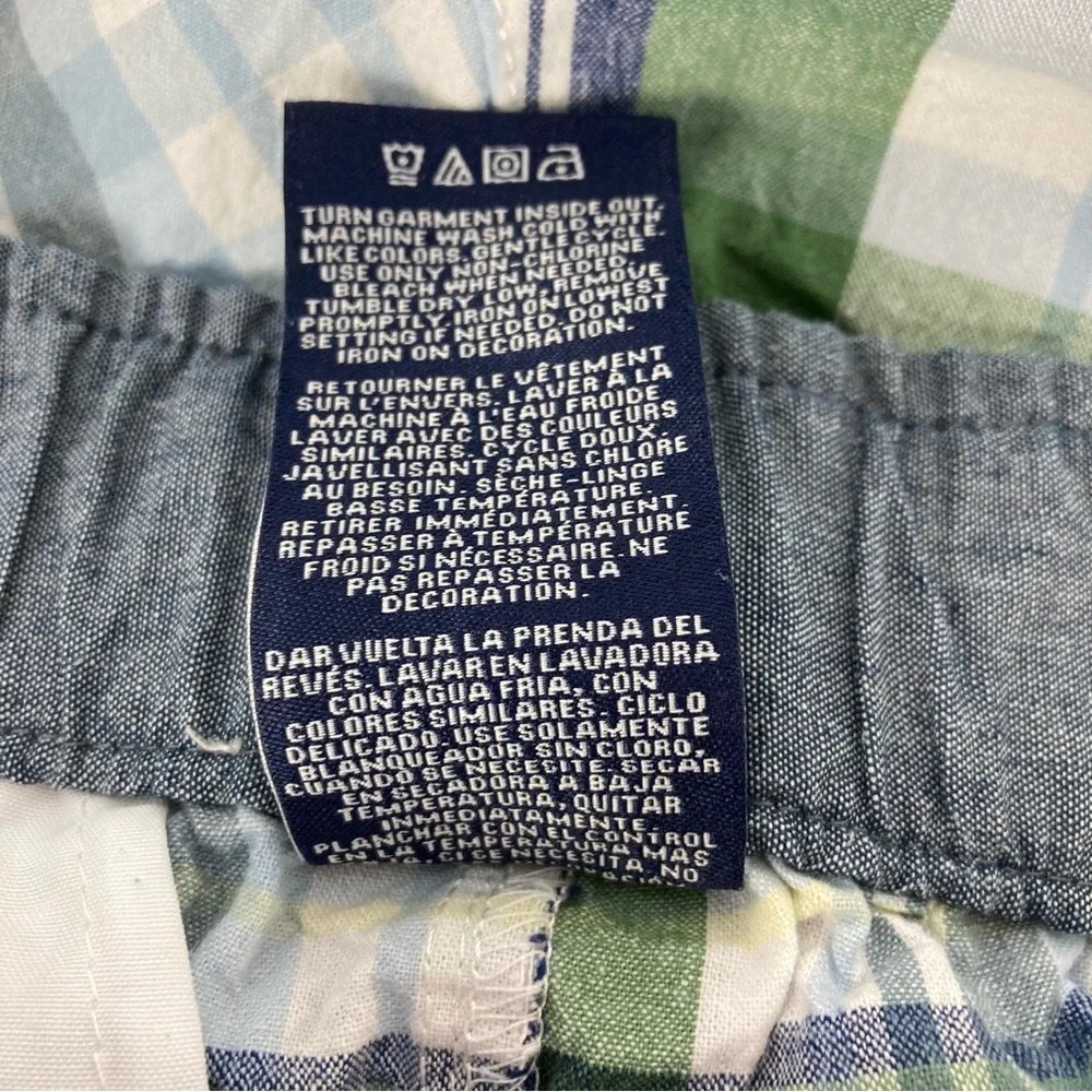 Set of 4 Nautica Plaid & Nautical Patterned Elastic Waist Shorts Boys' Sz 14/16 - Picture 14 of 14